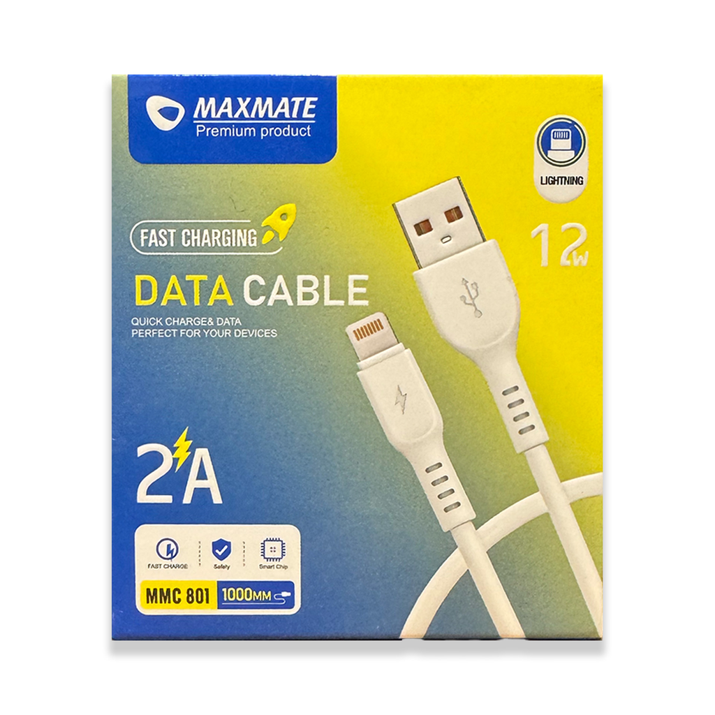MMC801 USB to Lightning Cable 1M