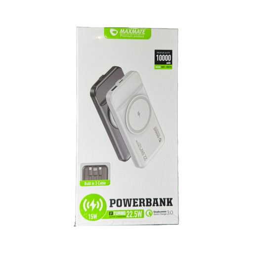 MMP10W Fast PD 22.5W Wireless Power Bank 10000 Ah 